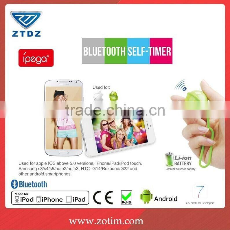 Wireless remote shutter release control roller for iphone