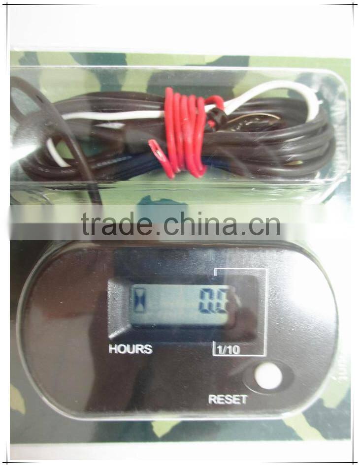 Digital Waterproof Re-settable Hour Meter With Maintenance Service For Boat,Motocross,Jet Ski,Mower
