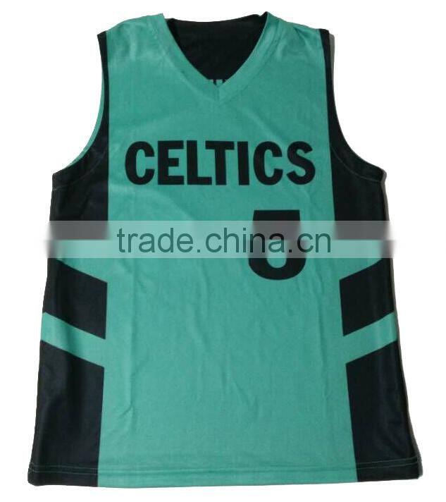 100%polyester quick dry team custom sublimated mesh basketball suit, basketball uniform suit