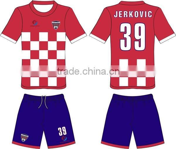 new design 2015/2016 football jersey for kids, football jersey set