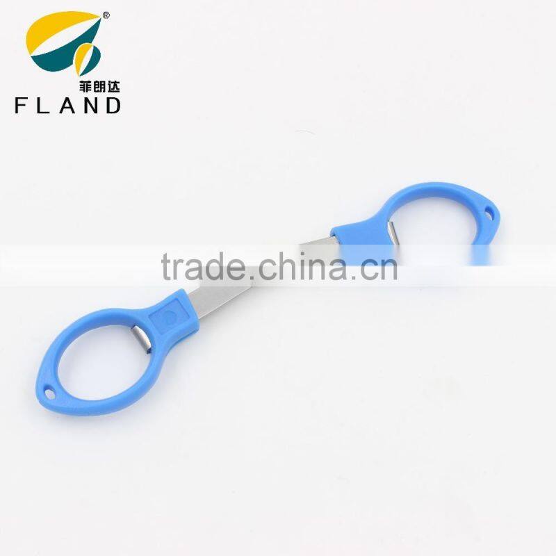easy-carry folding mini fish hook removal fishing plier scissors/fishing tackle samples