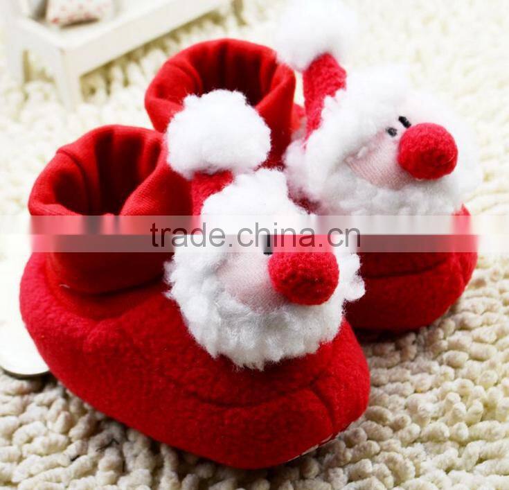The head of the Animal Christmas socks baby shoes shoes baby toddler shoes