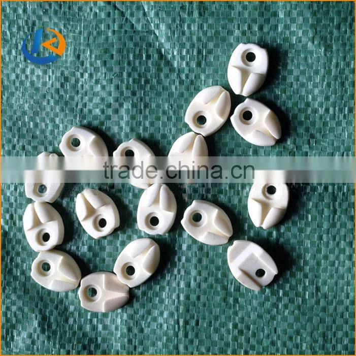 Slotted Textile Ceramic for wire guiding