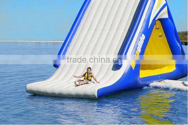 Summer crazy funny giant inflatable water slide for kids and adults