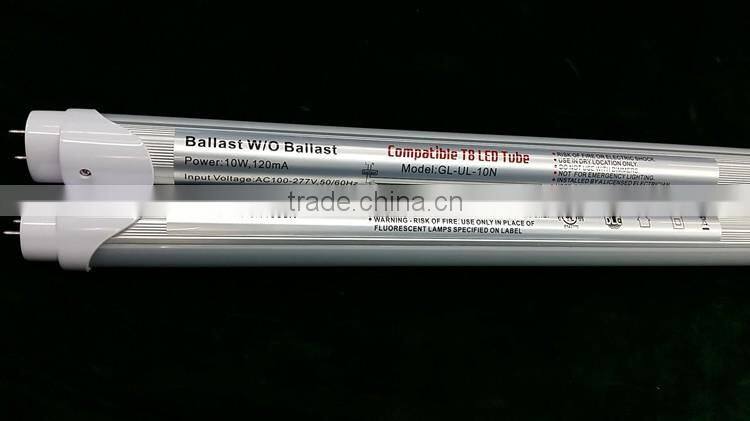 4ft18w t8 led tube light ul usd4.1 per piece