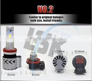 Best quality G8 auto led headlight Hi beam Lo beam H4 brightest led headlamp