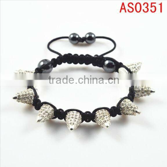 2013 Unique style fashion design inlay diamond palm alloy accessories