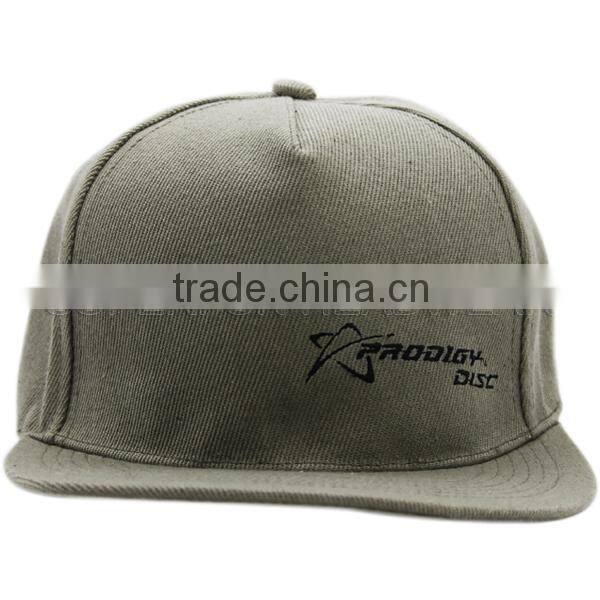 new product 5 panel flat brim hip hop cap