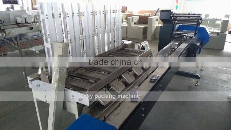 Full automatic double servos moon cake Horizontal Flow Wrap For moon cake