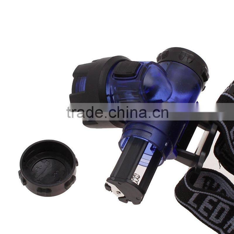 Professional high power aluminium head torch/head light for fishing hunting