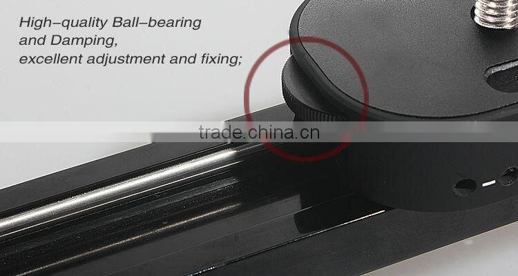 Commlite 120CM Camera Video Track Slider Video Stabilizer System with Ball-Bearing for DSLR, Camcorders