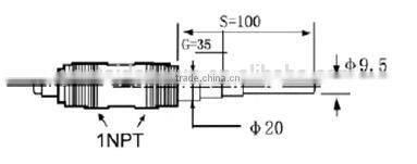 DRFK-98 water tank level switch PTFE level switch