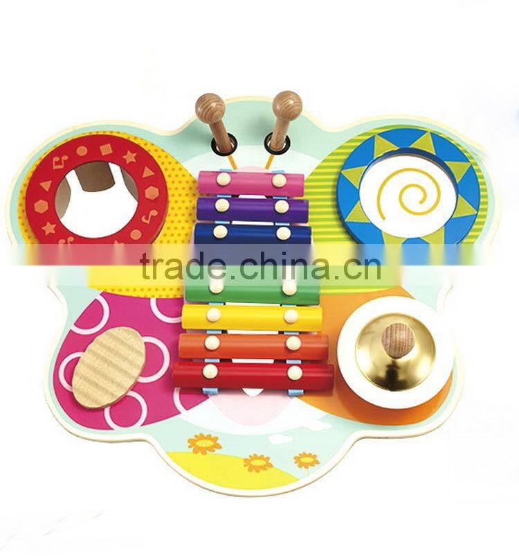 EN71/ASTM high quality wooden musical toys for children OEM/ODM wooden kids learning xylophone