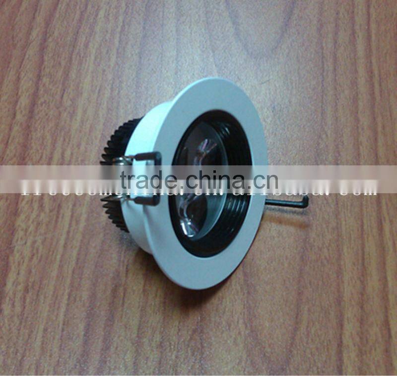 metal ceiling suspended ceiling parts 24w aluminum led ceiling light housing