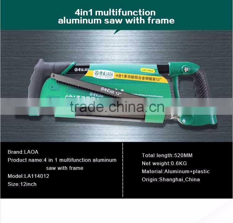 Light Weight Plastic Frame Aluminum Alloy Steel Hand Saw garden saw pruning saw