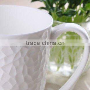 350ml 2012 new design good looking ceramic coffee cup with beautiful logo