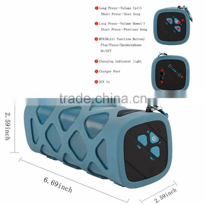 AWS1161 High Sound Quality Professional NFC Bluetooth Water Proof Speaker