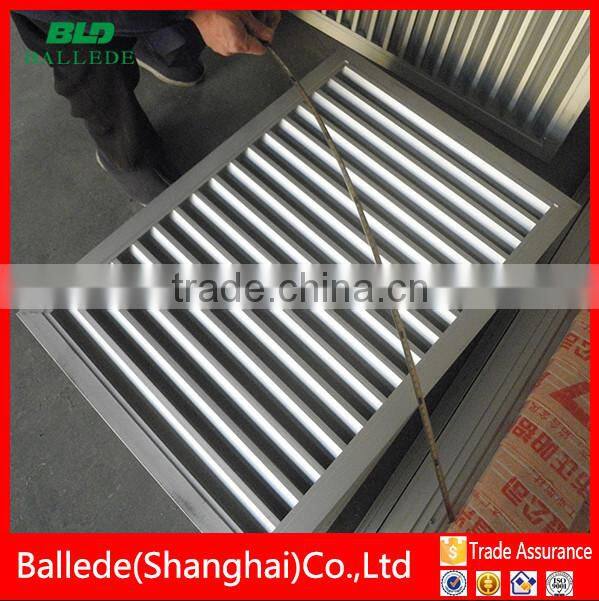 prefabricated easy install interior industrial louver