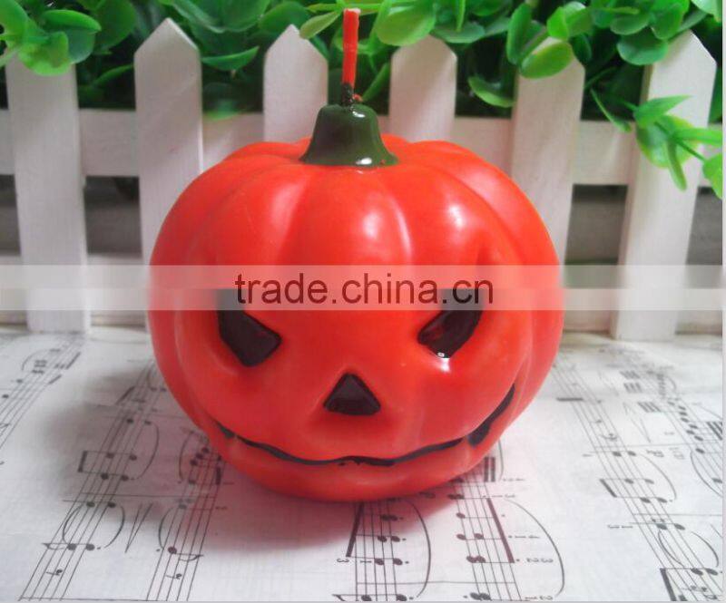 Decorative Halloween Pumpkin Candles