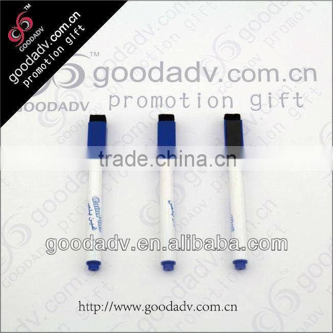 2014 promotional gift permanent interesting magnetic erasable pen