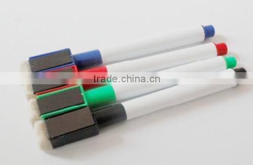 white board marker with duster