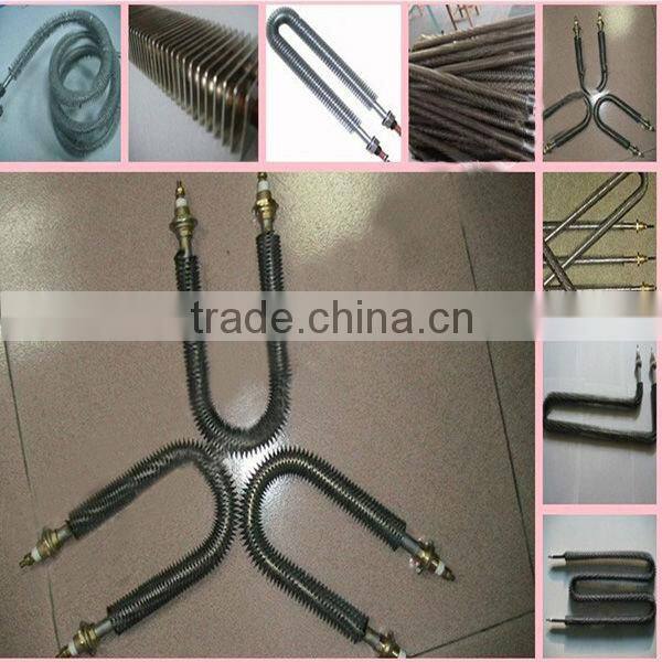 U shape stainless steel Finned tubular Air Heaters