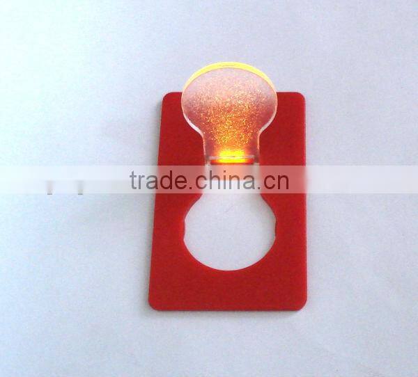 Pocket Mini credit card bulb Led Lamp