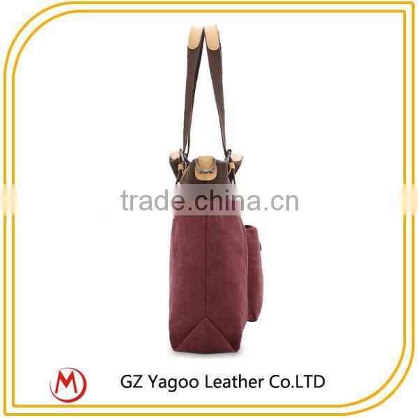 Exported Canvas Big Size Promotion Tote Bag for shopping