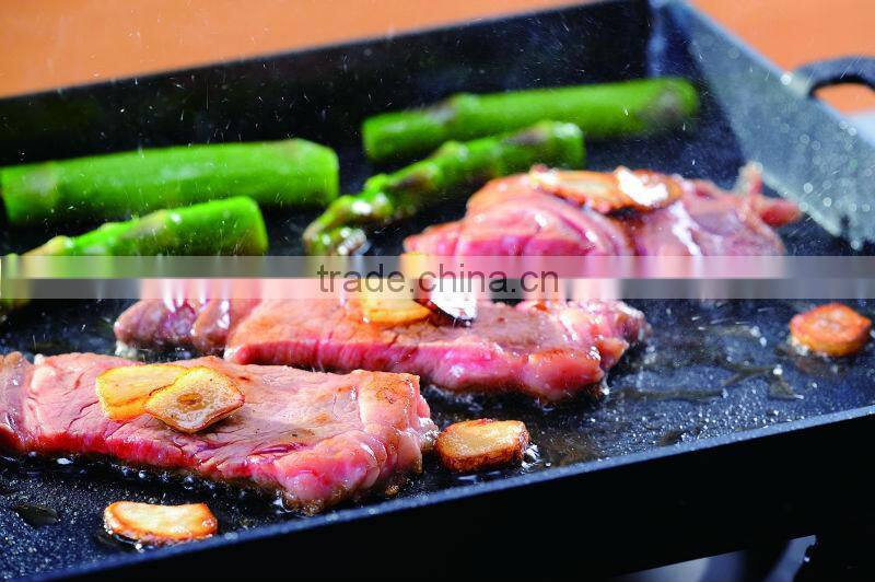 The iron plate with a thickness of 3.2mm that burning sweet japan pancake