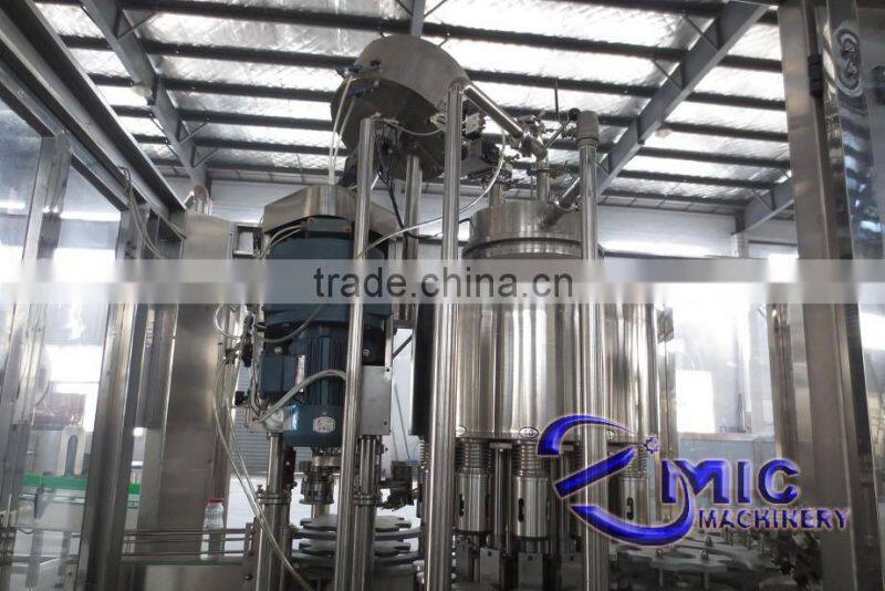 MIC-12-12-1 Top quality professional factory produce glass bottle twist off Cap juice bottle packing machine with CE