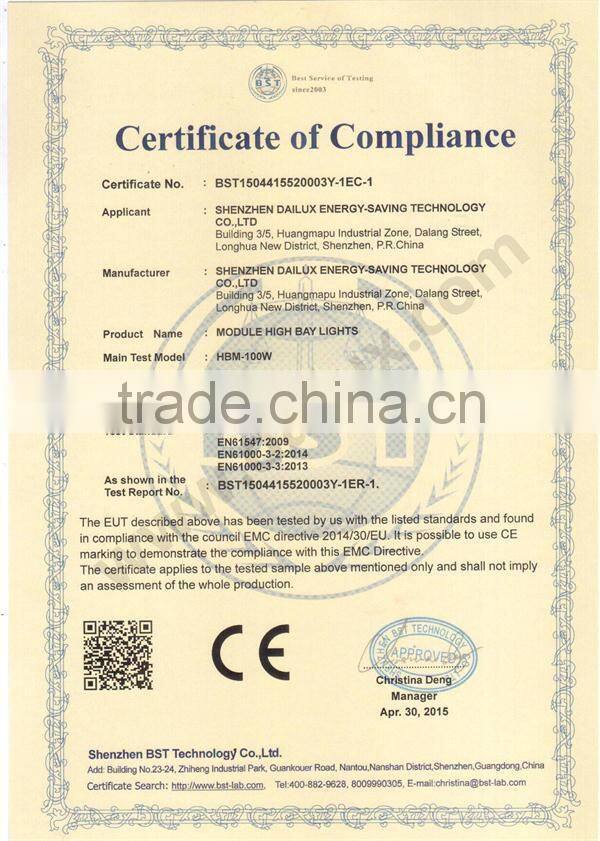 High Quality IP65 Industrial LED High Bay Light Fixture 200W