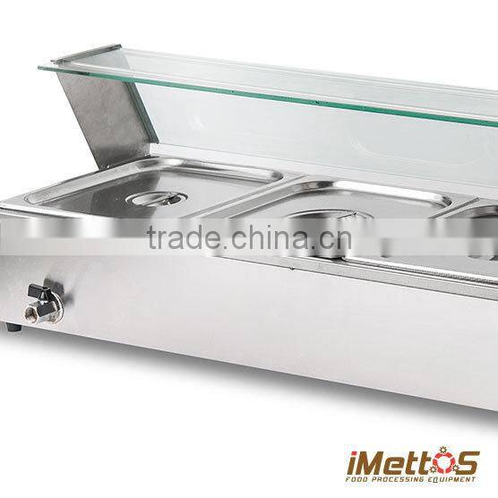 iMettos Commercial electric food warmer bain marie for hotel restaurant