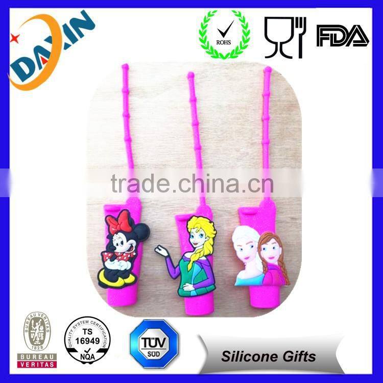 Pretty gift lipstick case holder in silicone