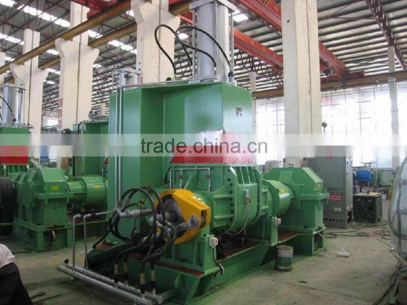 Rubber internal pressure kneading machinery / banbury intensive kneader mixer