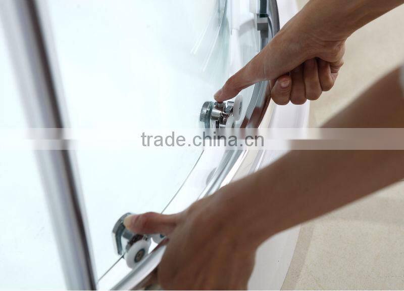 Aluminum Frame I Shaped Portable Shower Bath Cabin &Shower Unit(KT6009)