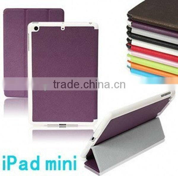 For ipad mini case, Smart cover with back cover
