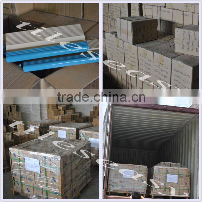 good decorative porcelain ceramic tile angle design for swimming pool