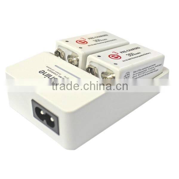 Soshine 9V Li-ion Ni-MH Rechargeable battery charger 9v universal battery charger 9 volt battery charger