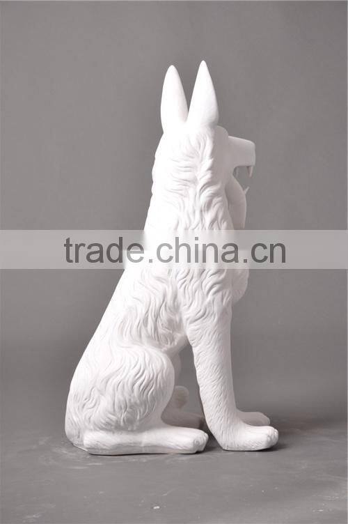 life size dog clothes model