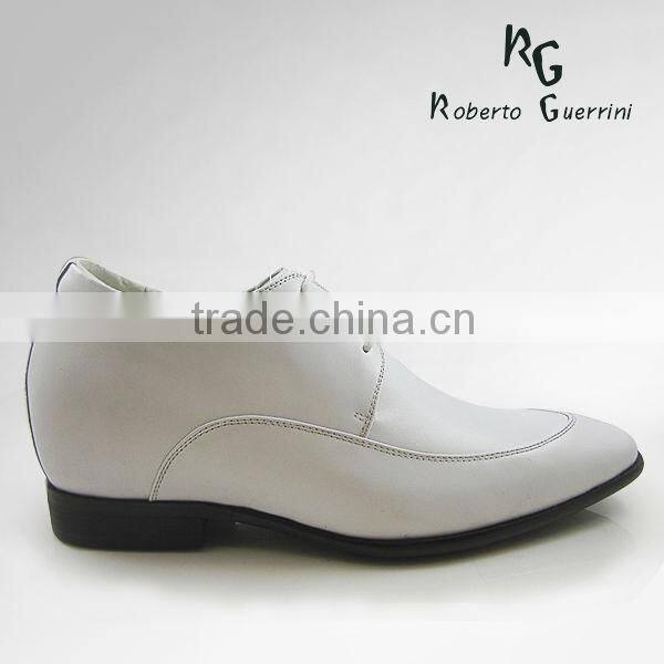 2013 men's white height increasing shoes