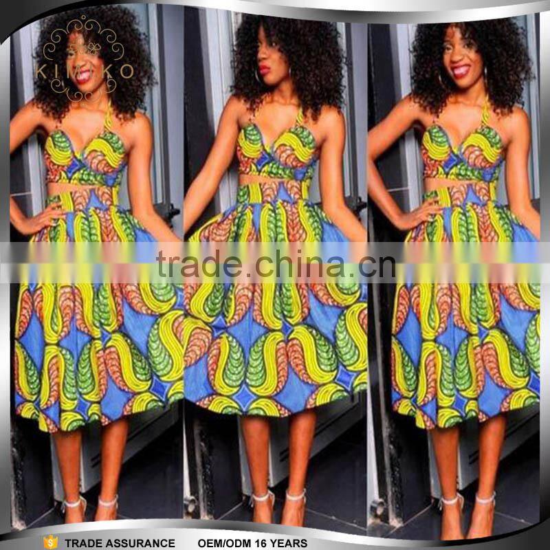 Hot Sale Dashiki African Fashion Designs Dress Patterns for Women