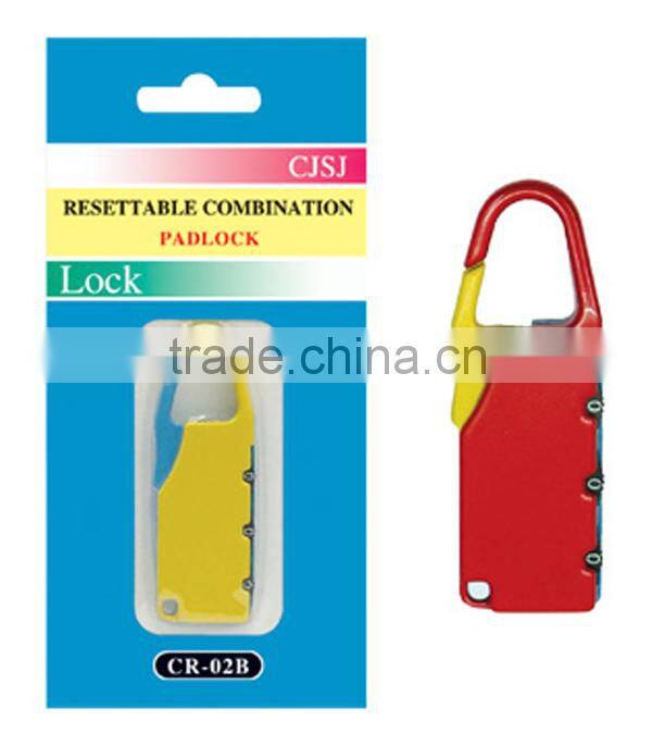 2015 Security Luggage Lock /bag lock /3 digit combination lock