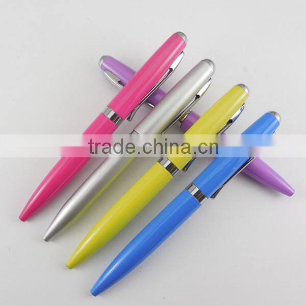 Multi Color Cute Small Metal Custom Pens With Cheap Price