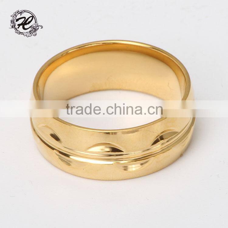 Titanium 316l stainless steel engagement rings with stones brushed stainless steel Wedding ring