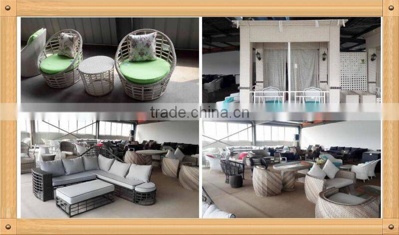 morden design white rattan sofa outdoor furniture european style