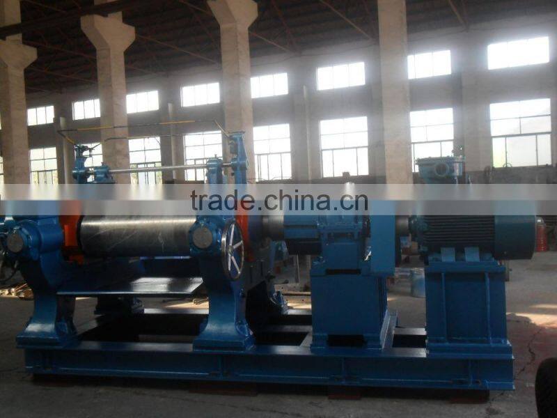 newest type two roll rubber open mixing mill