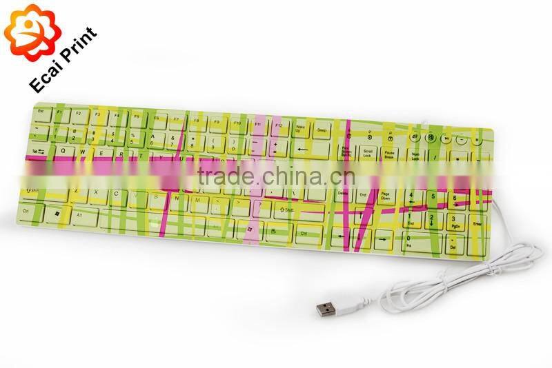 Special popular customize heat transfer computer keyboard