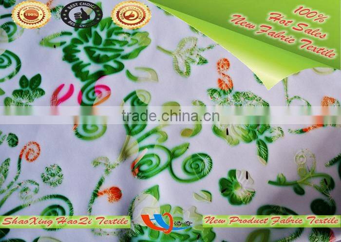 Fabric new product made in china shaoxing polyester spandex 3d print multicolor scuba emboss fabric for woman clothing