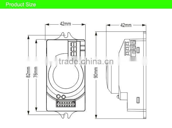 seat occupancy sensor ,microwave motion sensor , micro motion sensor