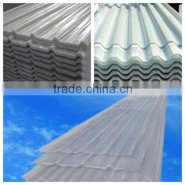 High quality FRP Translucent Roof Sheet Suit to Greenhouse